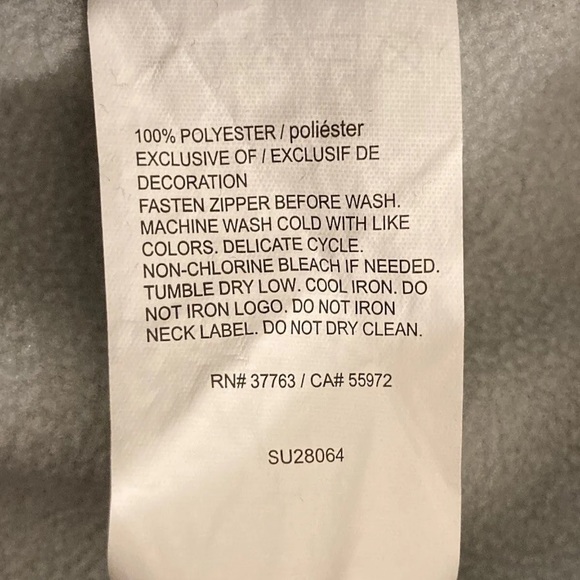 Callaway Men’s 1/4 Zip Golf Long Sleeve Gray Fleece Pullover Jacket Size 2XL - Picture 7 of 7